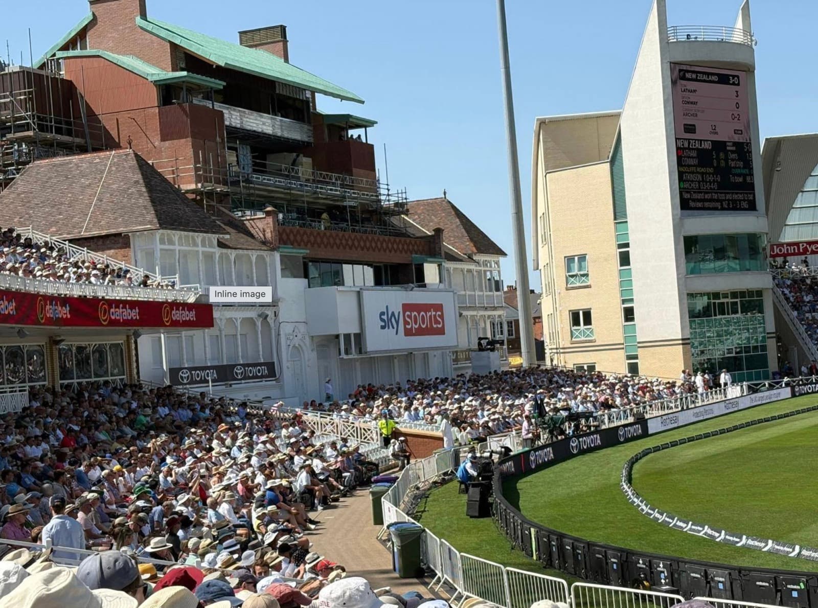 England v New Zealand 3rd Test Day 1: Record 317 Opening Stand as New Zealand Dominate at Trent Bridge